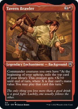 Tavern Brawler (Foil Etched)