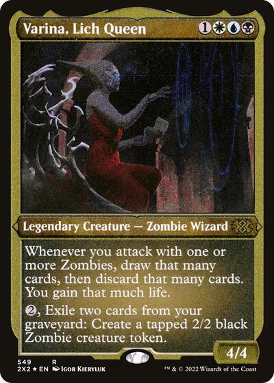 Varina, Lich Queen (Foil Etched)