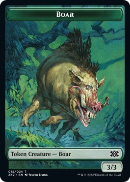 Boar // Eldrazi Scion Double-Sided Token