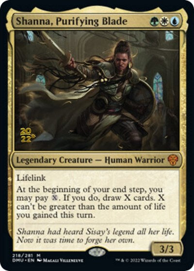 Shanna, Purifying Blade