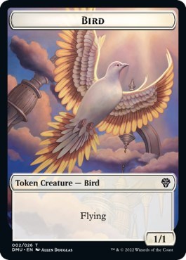 Bird (002) // Monk Double-Sided Token
