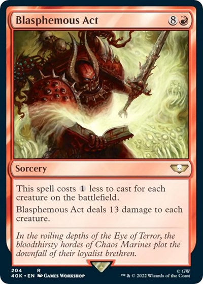Blasphemous Act