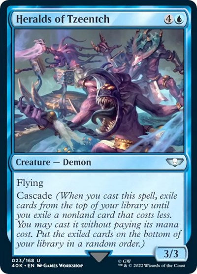 Heralds of Tzeentch