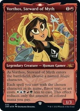 Vorthos, Steward of Myth (Showcase) (Galaxy Foil)