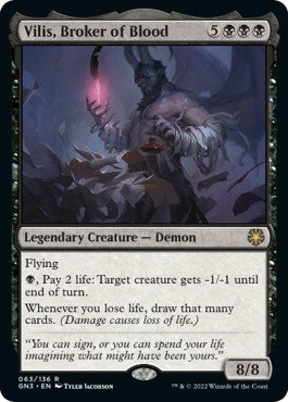 Vilis, Broker of Blood