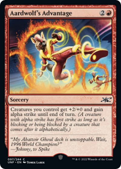 Aardwolf's Advantage
