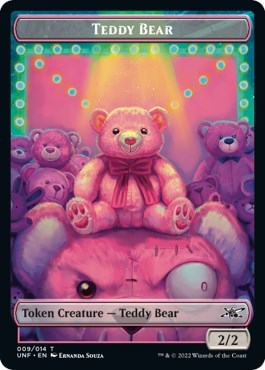 Teddy Bear // Storm Crow Double-sided Token