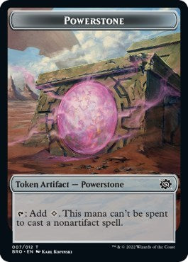 Powerstone // Emblem - Saheeli, Filigree Master Double-Sided Token
