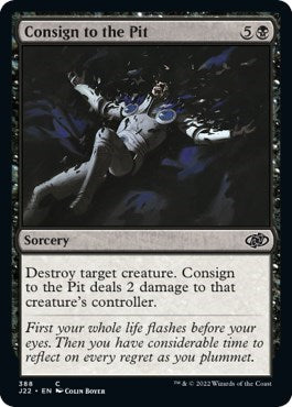 Consign to the Pit