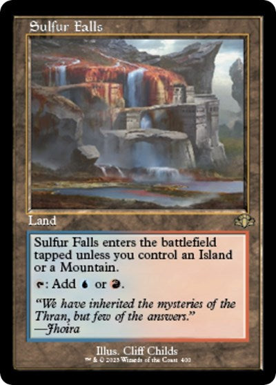 Sulfur Falls (Retro Frame)