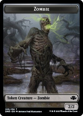 Zombie // Bird Double-Sided Token