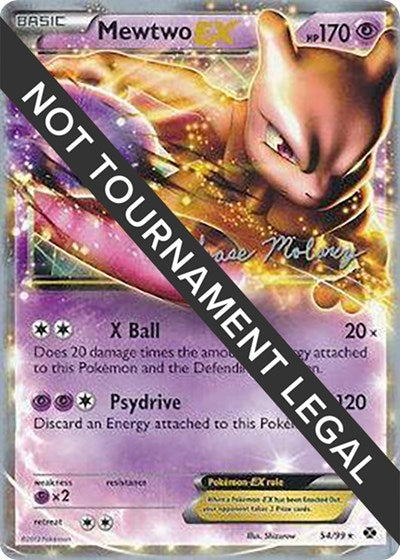 Mewtwo EX - 2012 (Chase Moloney)