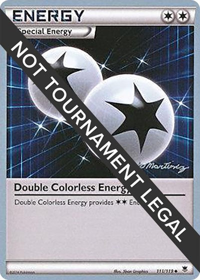 Double Colorless Energy - 2015 (Patrick Martinez)