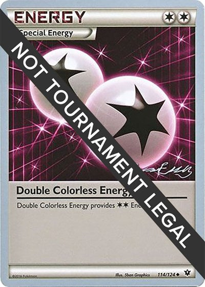 Double Colorless Energy - 2016 (Jesper Eriksen)