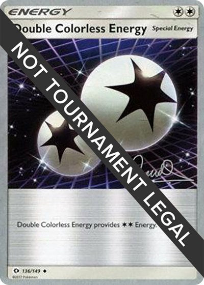 Double Colorless Energy - 2017 (Diego Cassiraga)
