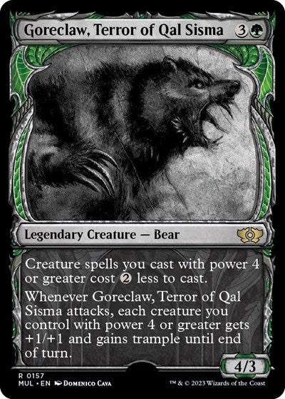 Goreclaw, Terror of Qal Sisma (Halo Foil)