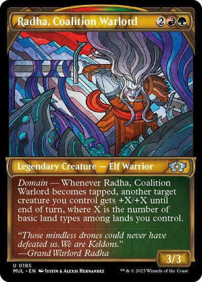 Radha, Coalition Warlord (Halo Foil)