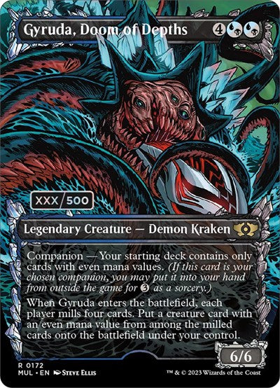 Gyruda, Doom of Depths (Serial Numbered)