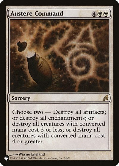 Austere Command (LRW)