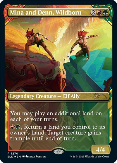 Mina and Denn, Wildborn (Halo Foil)