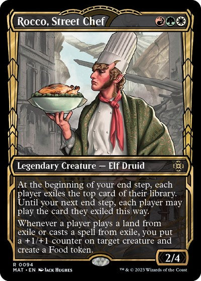 Rocco, Street Chef (Showcase)