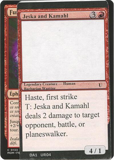 Jeska and Kamahl