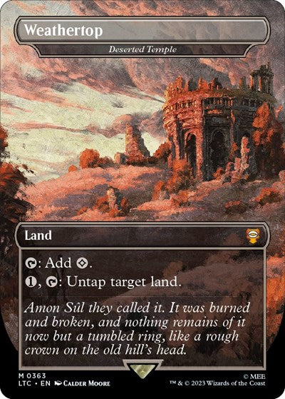 Weathertop - Deserted Temple