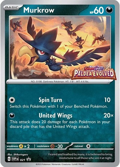 Murkrow - 021 (Prerelease)