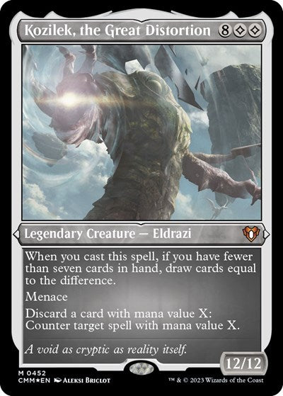 Kozilek, the Great Distortion (Foil Etched)