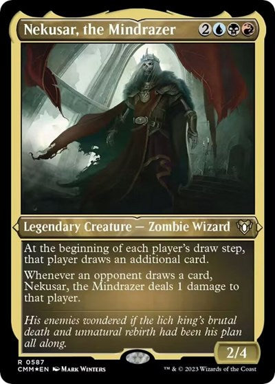 Nekusar, the Mindrazer (Foil Etched)