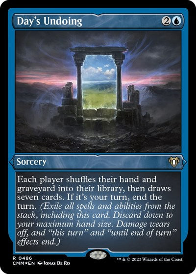 Day's Undoing (Foil Etched)