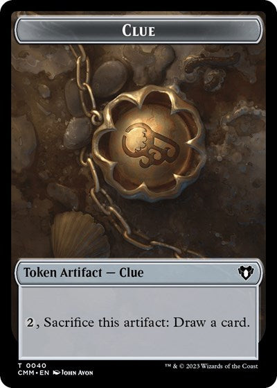 Clue // Myr Double-Sided Token