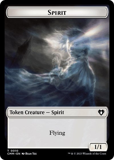 Spirit (0010) // Elemental (0037) Double-Sided Token