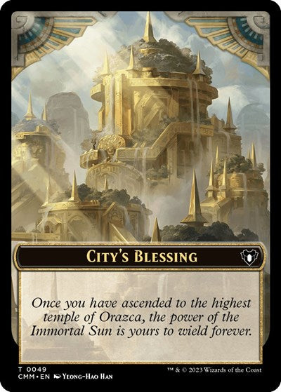 City's Blessing // Ogre Double-Sided Token