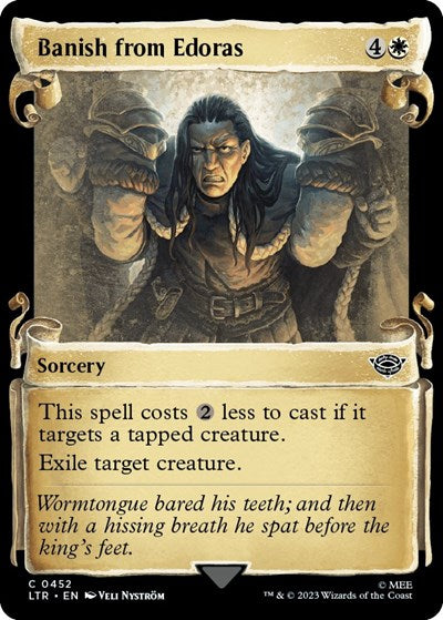 Banish from Edoras (Showcase Scrolls)