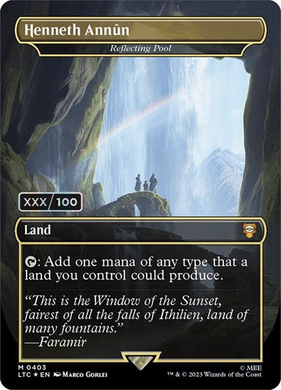 Henneth Annun - Reflecting Pool (Serial Numbered)