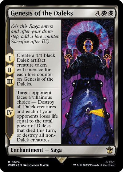 Genesis of the Daleks (Surge Foil)