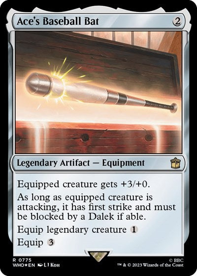Ace's Baseball Bat (Surge Foil)