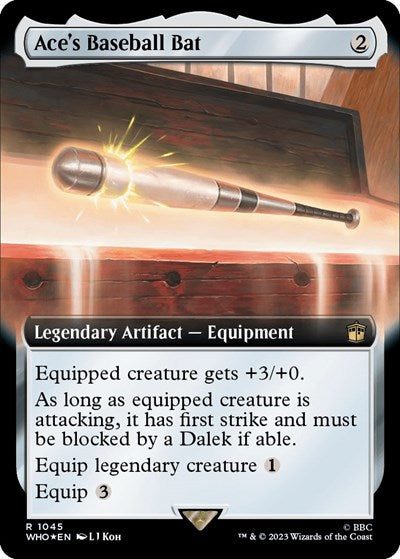 Ace's Baseball Bat (Extended Art) (Surge Foil)