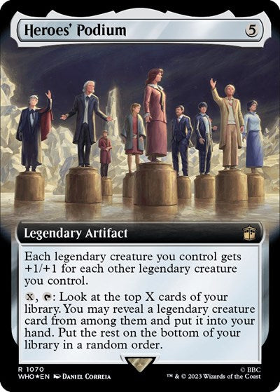 Heroes' Podium (Extended Art) (Surge Foil)