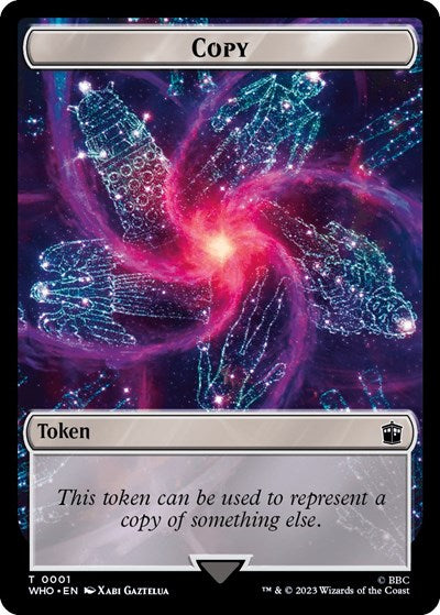 Copy // Cyberman Double-Sided Token
