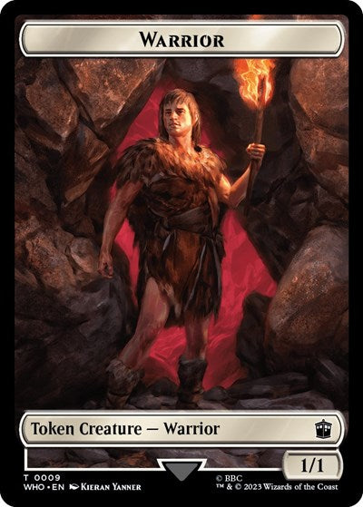 Warrior // Beast Double-Sided Token