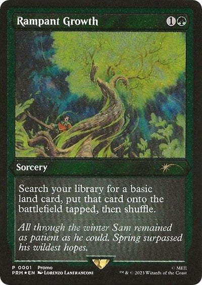 Rampant Growth (Foil Etched)