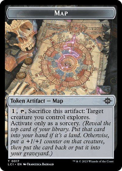 Map // Bat Double-Sided Token