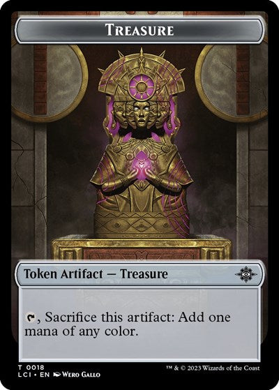 Treasure (0018) // Golem Double-Sided Token