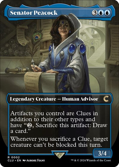 Senator Peacock (Borderless)