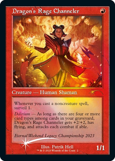 Dragon's Rage Channeler (Retro Frame) (Eternal Weekend 2023 Promo)