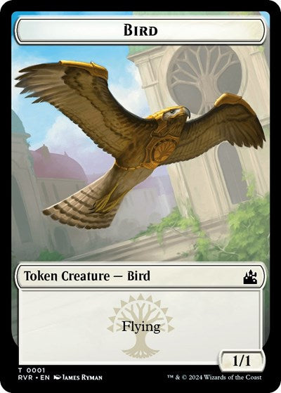 Bird // Wurm Double-Sided Token