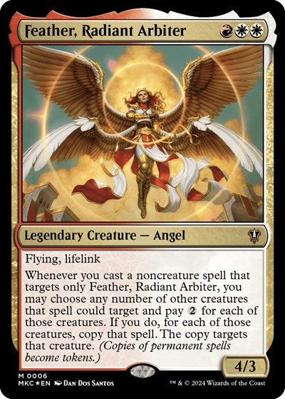 Feather, Radiant Arbiter