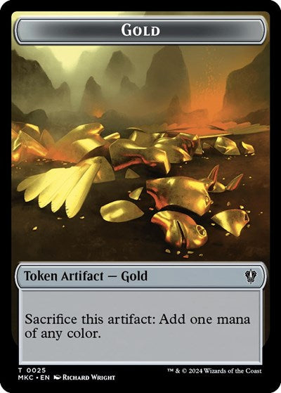 Gold // The Monarch Double-Sided Token